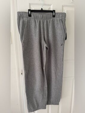 Nautica Ash Heather Gray Sweatpants